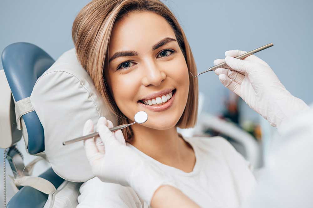Happy Patient in Clinic
